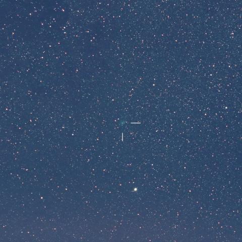 9月14日深夜のジャック彗星