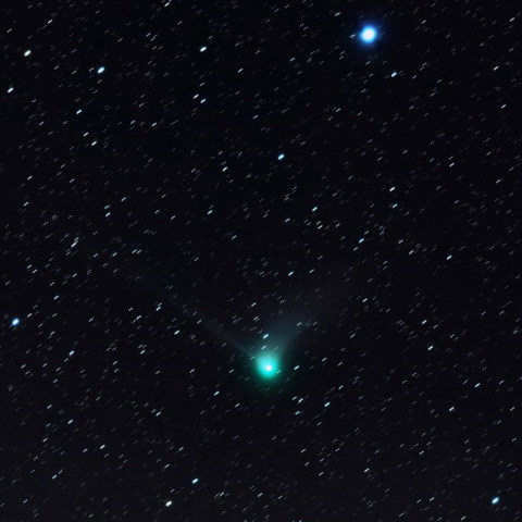 1月16日のカタリナ彗星