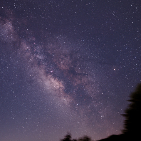 連休に見た天の川