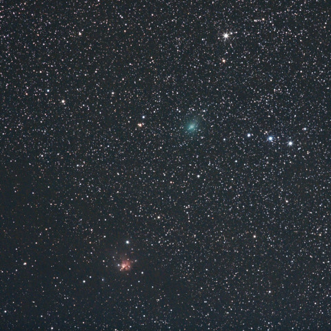 10月1日のASASSN彗星とNGC1579