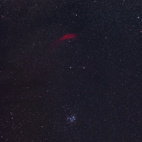 すばるとカリフォルニア星雲