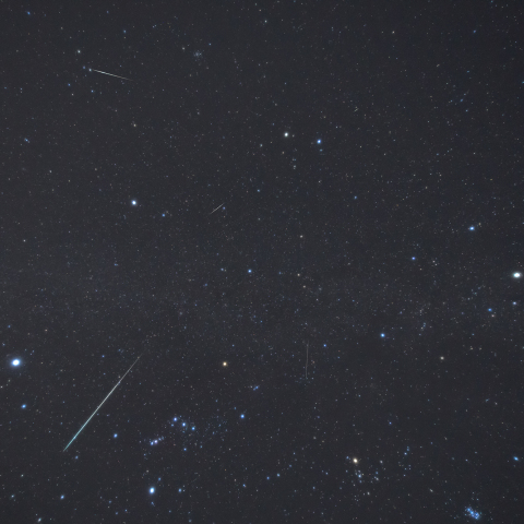 ふたご座流星群の夜