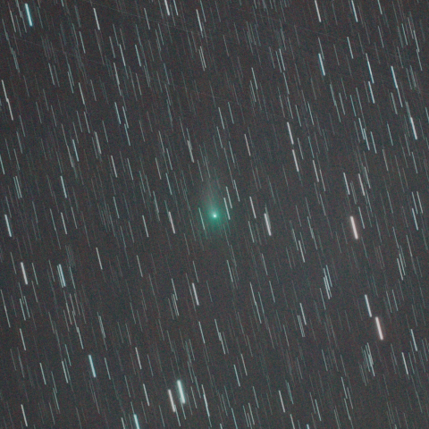 10月4日のアフリカーノ彗星