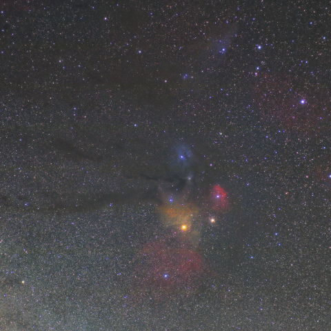 さそり座の散光星雲