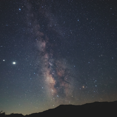 梅雨の晴れ間の天の川