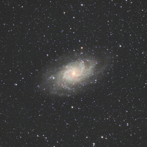 さんかく座の銀河 M33