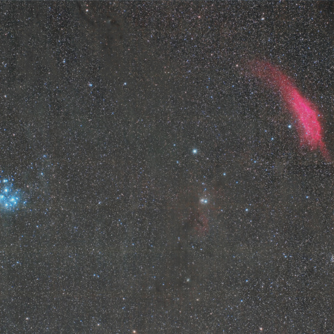 すばるとカリフォルニア星雲