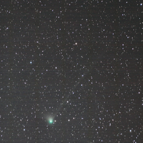 12月25日未明のZTF彗星（C/2022 E3）