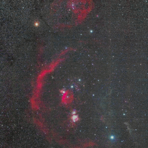 オリオン座とバーナードループ