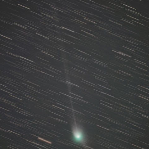 1月26日未明のZTF彗星（C/2022 E3）