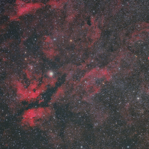 はくちょう座サドル付近