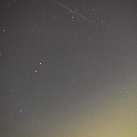 しぶんぎ座流星群の流星