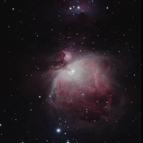 オリオン大星雲とトラペジウム