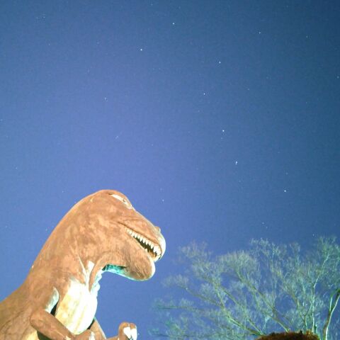 北斗のある光景