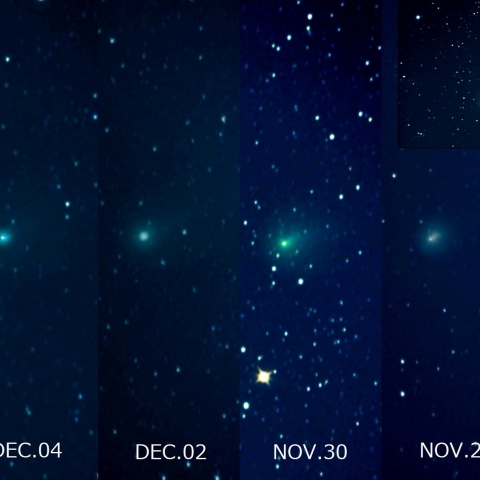 12P ベガに接近までの変化