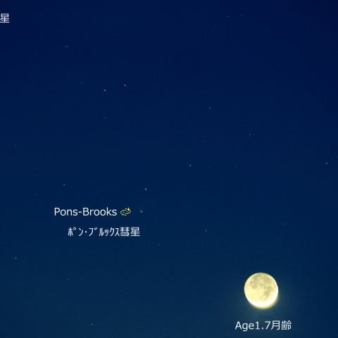 12P 木星 月齢1.7