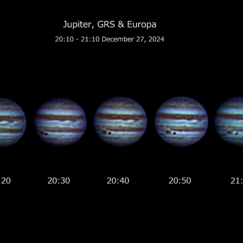 木星, 大赤斑 & Europa