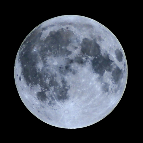 月齢15.3 皆既月食前夜