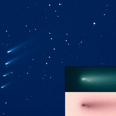 核分裂後のC/2025K1 & 移動ルートⅡ