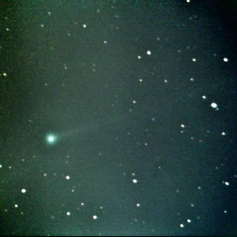 本田・ムルコス・パイドゥシャーコヴァー彗星（カラー版）