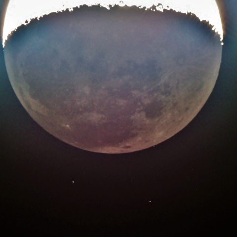 月齢5.7と天秤座食