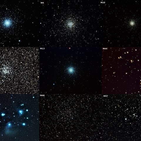 球状・散開星団アラカルト