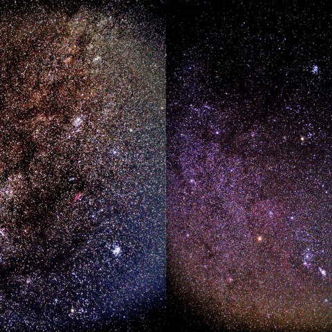 秋・冬の天の川銀河