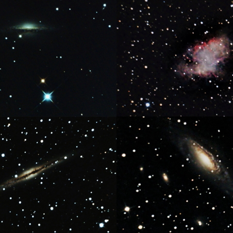 秋の銀河・星雲