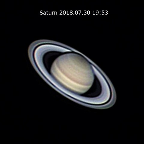 土星…今季ベストシーイング