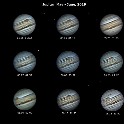 木星 May-June, 2019