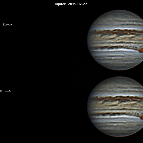 木星 & イオ・ユーロパ