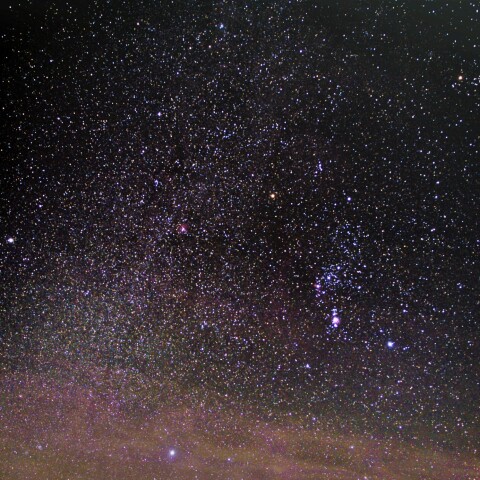 オリオン座付近