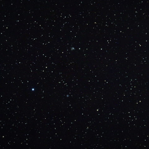 アンテナ銀河付近