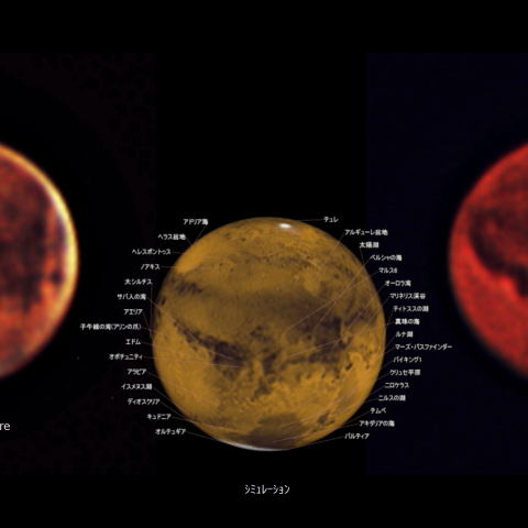最接近後の火星