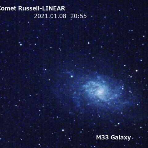 156P ラッセル・リニア彗星 & M33