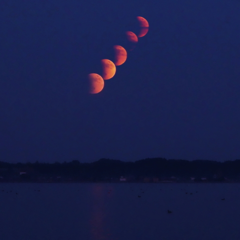 月出帯食の出 Ⅲ