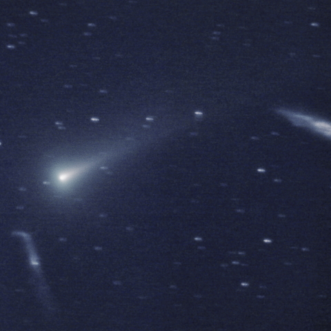 レナード彗星とNGC4631/4656Ⅰ