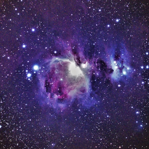 オリオン大星雲付近