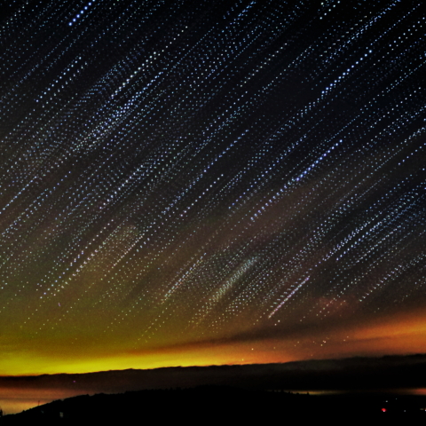 美ヶ原高原に昇る天の川銀河 Ⅱ