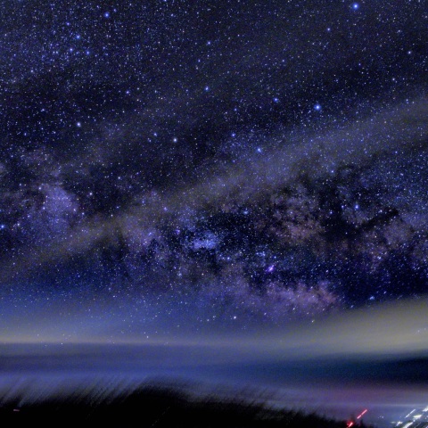 美ヶ原高原に昇る天の川銀河 Ⅲ