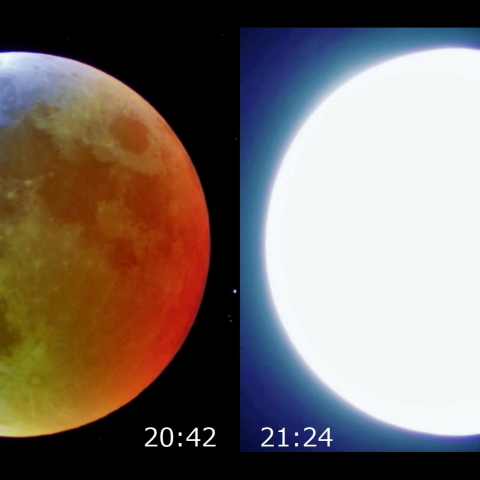 天王星食 潜入／出現