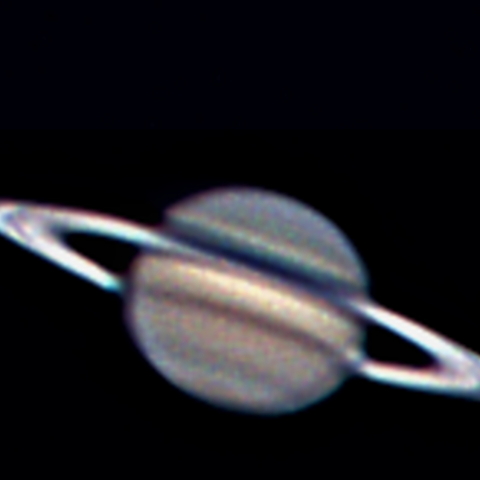 土星とタイタン