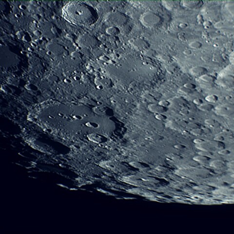 月齢9.7 クラビウス付近