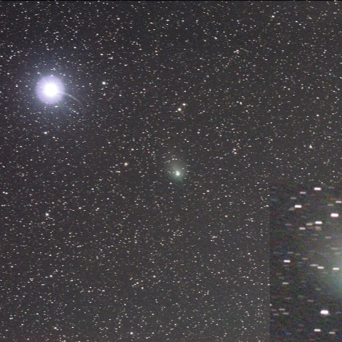 12月4日のポンス・ブルックス彗星(12P)