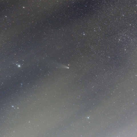 11月18日の紫金山・アトラス彗星 (C/2023 A3)