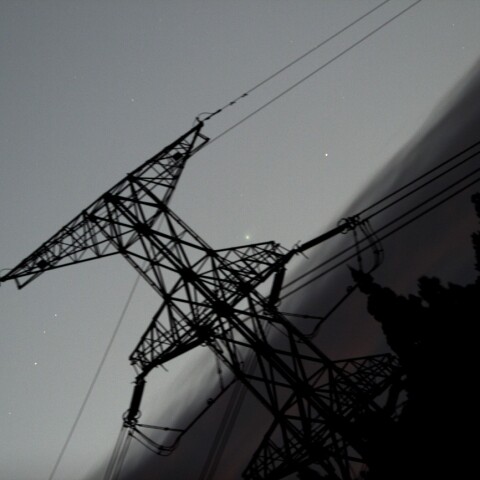 10月13日　夕空のレモン彗星(C/2025 A6)