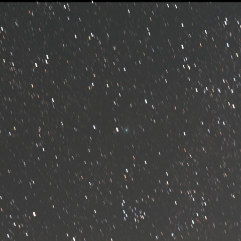 4月14日のアトラス彗星 (C/2019 Y1)