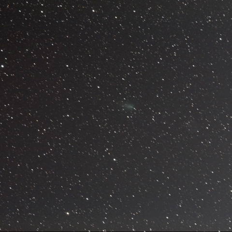 4月25日のアトラス彗星 (C/2019 Y4)