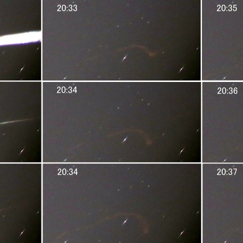 12月14日の流星痕