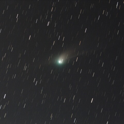 1月22日のZTF彗星(C/2022 E3)